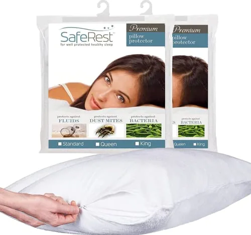 Standard Pillow Protector, Pack of 2