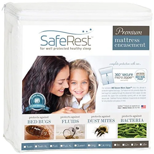 Queen Premium Zippered Encasement, 12-15 in, view 2