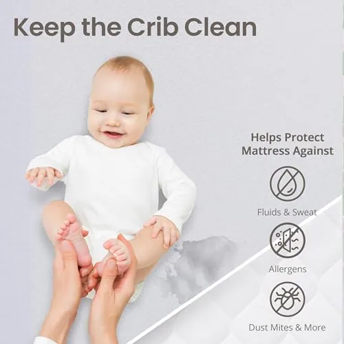Crib Mattress Protector, Style SR-FVDTD, view 3