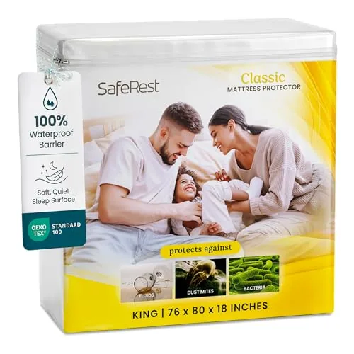 King Mattress Protector, Style SR-DHPRS, view 2